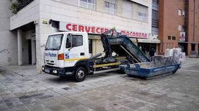 Polvero Pachón camión en macarena