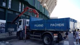Polvero Pachón camión hormigon