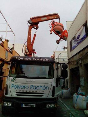 Polvero Pachón materiales para construcción