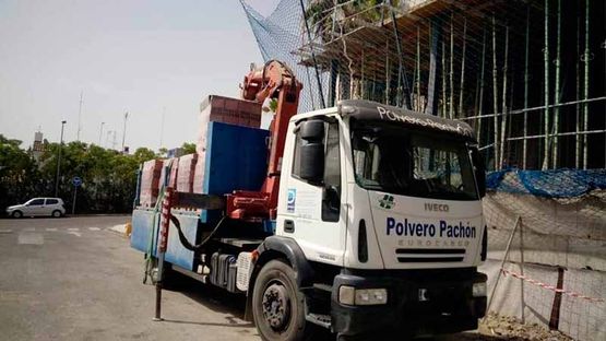 Polvero Pachón carro
