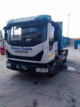 Polvero Pachón camión en obra